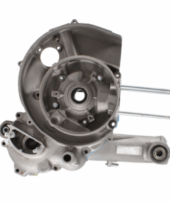 Carter moteur LML 125-150  2T / 3 transferts. vanne rotative,  sans graissage séparé. Montage démarreur électrique possible - montage pour  Vespa PX 80/125/150 - LML 2T 125-150... ou autres grosses coques