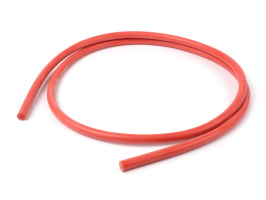 Câble d'allumage -HS- silicone, 1 mètre, Ø 7 mm, rouge