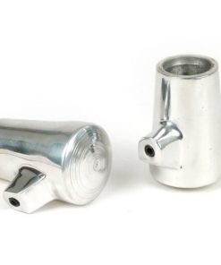 Embouts de béquille en alu polis d 22 mm pour vespa PX-T5-Cosa-PK