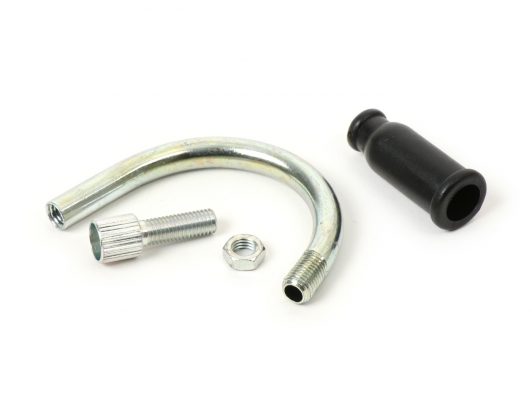 Coude pour câble de gaz -MALOSSI- M6 x 0,75 - 180°