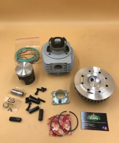 Kit VMC Stelvio 1.0 Alu 177cc D63 ( culasse, cylindre , piston complet , joint ) pour vespa PX 125-150 / sprint / GTR / TS ( ce produit est exclusivement réservé à la compétition )