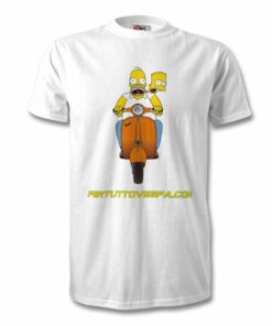 T-shirt pertuttovespa  (taille M) Simpson