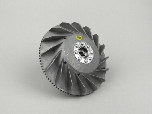 Volant magnétique pour allumage électronique 2350g- version avec démarreur pour Vespa PX80-125-150-200 Elestart, Cosa125 Elestart, Cosa150 Elestart, LML Star 2T
