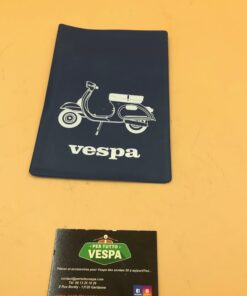 Porte documents (carte grise/ assurance) pour vespa avec logo primavera / ET3