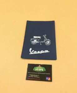 Porte documents (carte grise/ assurance) pour vespa avec logo GTR / Rally ...