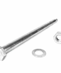 Axe (vis) moteur + écrou et rondelle M14x240mm pour vespa grosse coque type PX / GTR / Rally / TS / VNA / VNB ...