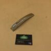 Crête de garde boue avant en inox poli pour vespa PX (L 190 mm / l 35 mm)