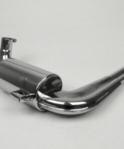 Pot Abarth replica inox pour vespa ACMA 54-58