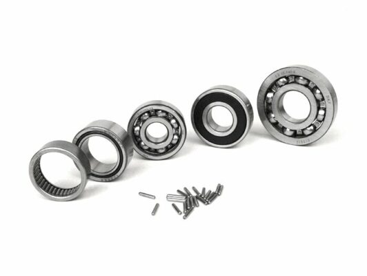 Jeu complet de roulements moteur pour PX125 (VNX2T, ZAPM741, ZAPM093), PX150 (VLX2T, ZAPM511, ZAPM742), PX200 (VSX1T), MY, 98, Cosa (VNR1T, VNR2T, VSR1T), LML150 Star, Stella150