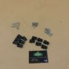 Embouts de baguettes de sol pour vespa PX (kit complet avec rivets)