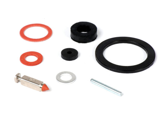 Jeu de joints pour carburateur -BGM ORIGINAL, S- Dellorto SI20/15, SI20/17, SI20/20, SI24/24, SI26/26 - Vespa PX, Sprint, Rally, VNB, VBA, VBB, VBC (Super), GT, GTR, TS, GL, LML Star/Stella 2-T