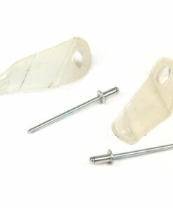 Pattes de fixation du phare pour vespa PX / LML (plastique)