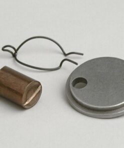 Set butée (poussoir) et plateau d'embrayage complet "1 dent" pour Vespa 50 / 125 Primavera / ET3