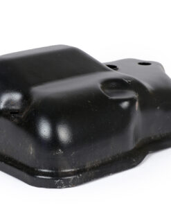 Couvercle noir (chapeau de boite à air) de baignoire pour vespa PX avec graissage séparé (NOS)