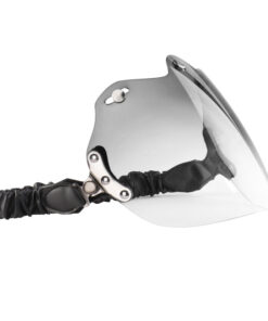 Visière "LEGEND" dégradée pour casque avec fixation 3 pressions  + Sangle tours de casque