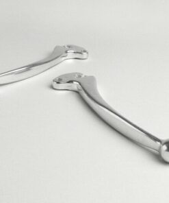 Paire de leviers pour Vespa  PX avec frein tambour 77/98  (convient également pour vespa GTR - TS - Sprint - Super ...)