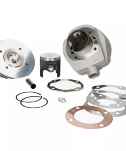 Kit BGM PRO ALU complet 177cc D63  2 canaux Pour Vespa VNB, Super (VNC1T, VBC1T), VBB, Sprint (VLB1T), GT (VNL2T), GTR (VNL2T -138956), VGLA, VGLB( culasse, cylindre , piston complet , joints ) ( ce produit est exclusivement réservé à la compétition )