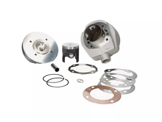 Kit BGM PRO ALU complet 177cc D63  2 canaux Pour Vespa VNB, Super (VNC1T, VBC1T), VBB, Sprint (VLB1T), GT (VNL2T), GTR (VNL2T -138956), VGLA, VGLB( culasse, cylindre , piston complet , joints ) ( ce produit est exclusivement réservé à la compétition )