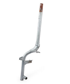 Fourche - colonne de direction - QUALITÉ OEM pour roue de 8 pouces- Pour Vespa 125 (VNB3-6T), Vespa 150 (VBA, VBB...) adaptable type N ACMA (à peindre, livrée brut)
