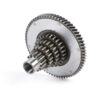 Pignon élastique primaire complet -Pour VESPA VBB, Super 125, Super 150, GT125, Motovespa 125N, 125L, 150L, 150F- ( 13-17-22-27 dents) couronne 67 dents