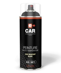 Peinture haute température 800 deg pour échappement noir mat