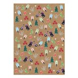Papier cadeau "vespa" 680x480mm