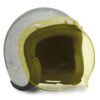 Visière de casque Jet "Bubble" couleur jaune, pour casque avec 3 points de fixations sur le haut
