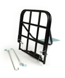 Porte bagage noir 230x250mm Cuppini pour Vespa Rally 180-200, Sprint 150, TS 125, GTR 125, GT ...