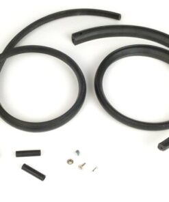 Kit de joints d'ailes + ancrage + rivets pour vespa PX 80-125-150-200 (joints pré-percés) Pour les 2 ailes.