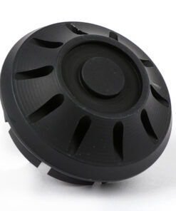 Cache écrou de tambour en alu cnc noir mat D 35mm int / pour Vespa PX (-1984 - arrière), Rally, Sprint, TS, GT, GTR, GS160, SS180, V50 Special (V5B ab Bj. 1972), 50N, SS50-90, Primavera 125, ET3
