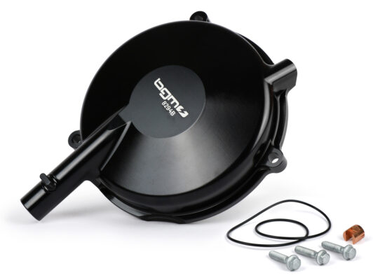 Carter / couvercle  / capot  d’embrayage  Alu CNC-BGM Pro Superstrong pour Vespa Grosse coque (1962-2016)- Vespa PX 80-125-150-200, T5 125ccm, Cosa, Rally, Sprint, VNB4T-VNB6T, VBB2T, VNC1T, VLA1T, VBC1T, VNL2T, VNL3T