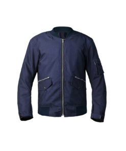 Déstockage ! Blouson Moto 4 Square / Homologué CE avec renforts coudes, épaules et dorsale inclus. Couleur Bleu denim taille L