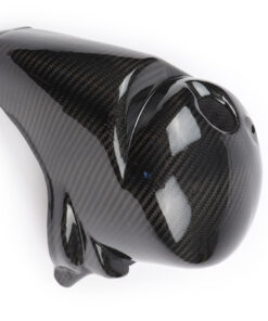 Coiffe moteur / cylindre en véritable carbone - Tomas compositi - Pour vespa PX 80-125-150 / Sprint150-GT125-GTR125-TS