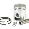Piston complet 52,5 mm (côte origine pour cylindre 2 transferts) pour vespa VNB / Sprint / GTR / Super / GT / TS ...