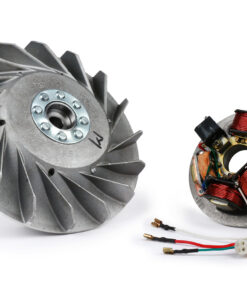 Allumage complet (stator 5 fils + volant magnétique) - pour Vespa PX 80-125-150-200  (1984-2011) - volant 2400g