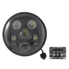 Phare Full Led 12v pour vespa PX 84-2016 / livré avec système anti-scintillement et broche.
