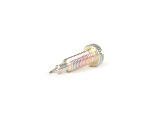 Vis de richesse courte -DELLORTO- SI 20-24mm - filetage M5x0,75mm - pointe fine (Ø=0,65mm) - type Vespa PX avec tête fendue (livré avec ressort)