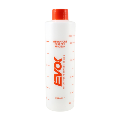 Doseur EVOK 250ml pour dosage de l'huile à 1 / 2 / 3 / 5 / 6 / 7 %