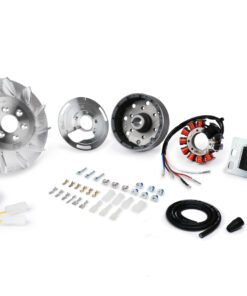 Allumage -VAPE Touring , 12V AC- Vespa PX80-125-150-200, Cosa, LML 125/150 2T (allumage fixe) - Gros cône.