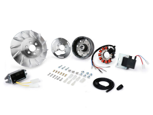 Allumage -VAPE Touring , 12V AC- Vespa PX80-125-150-200, Cosa, LML 125/150 2T (allumage fixe) - Gros cône.