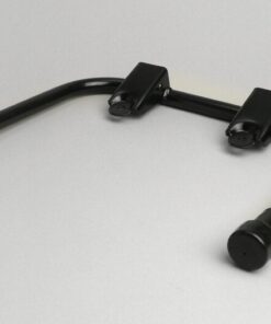 Béquille centrale noire pour vespa PK S / XL (livré sans les silent-bloc)