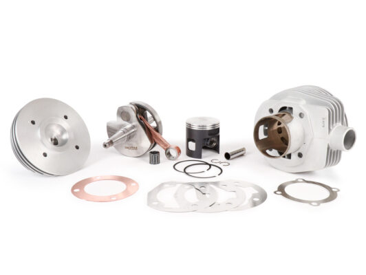 Pack complet BGM 187 CC (cylindre-culasse BGM 177 + Vilebrequin BGM course 60 + cale de culasse 1,5mm) pour vespa PX 125/150 / GTR 2/ TS / LML 125/150 ... ( ce produit est exclusivement réservé à la compétition )