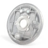 Flasque de frein arrière / Support machoires  -QUALITÉ OEM- Pour Vespa 50 (V5A1T, 66191-), 50 S (V5SA1T, 11160-), 90 (V9A1T, 19364-), Nuova 125, Primavera 125, ET3