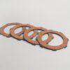 4 Disques d'embrayage original Piaggio pour vespa PX 125 / 150 / 200 - Cosa 2 (pour embrayage version 8 ressorts)