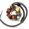 Stator pour  Vespa PK XL- stator avec 5 bobines, 6-câble (fiche ronde avec 3 broches) - pour les véhicules sans batterie
