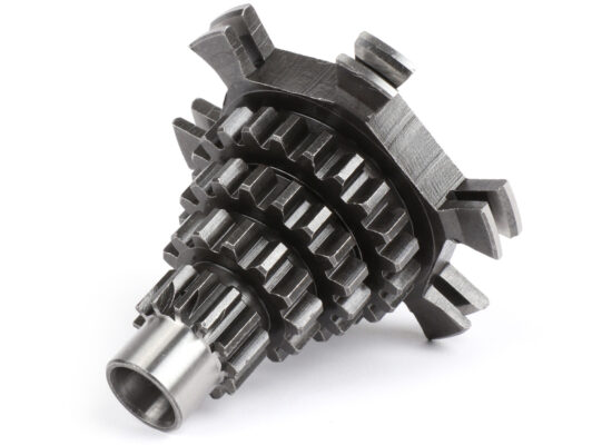 Arbre primaire -QUALITÉ OEM- Vespa PX125 (VNX1T depuis no. 146314), PX150 (depuis no. 264565), PX200, T5 125cc, Cosa, Rally180 (VSD1T), Rally200 (VSE1T) - 12-13-17-21 dents