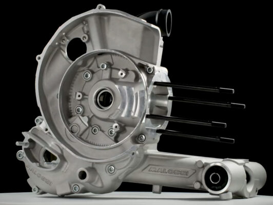 Carter moteur -MALOSSI V-One, clapet- Vespa PX200 Elestart