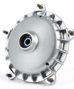 Tambour de frein avant 10 pouces -(NOS remis à neuf), nouveau revêtement, sans roulement - Vespa PX (1982-1997), T5 125cc, PK S, PK XL, PK XL2 - Ø=20mm - argenté