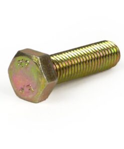 Vis  M7 x 25mm (8.8 résistance à la rupture) - chromé jaune