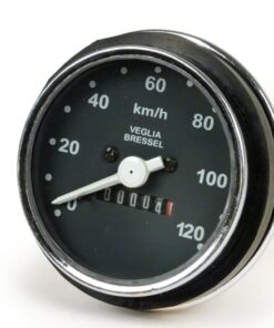 Compteur pour Vespa PK S - 120 km/h avec cerclage chromé